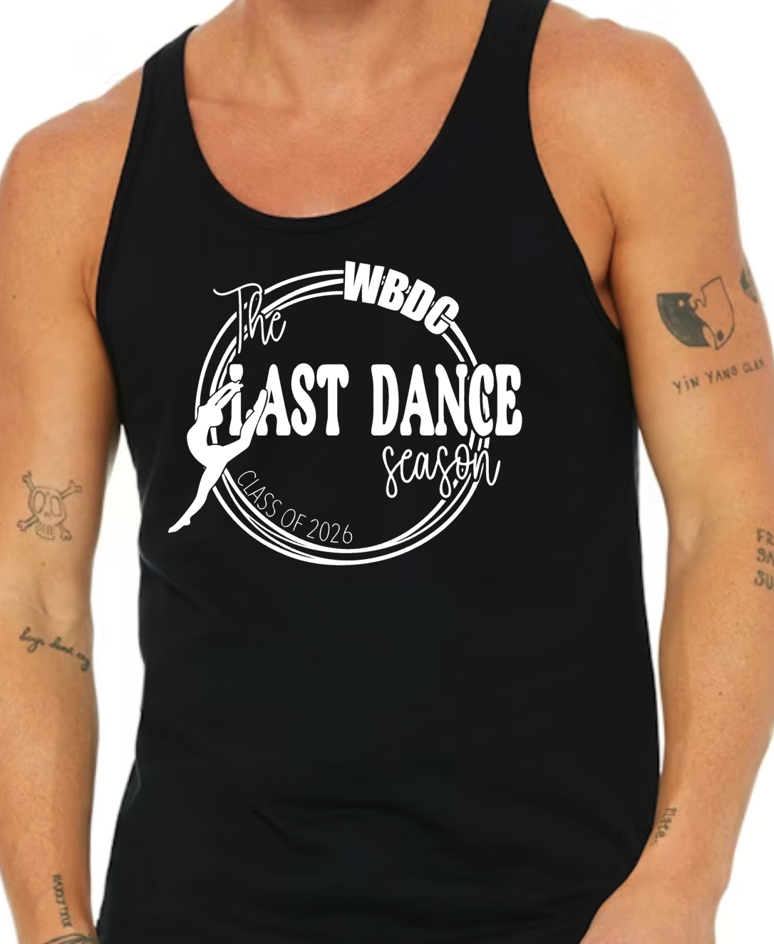 2026 WBDC Senior Parent Bella+Canvas Men's tank