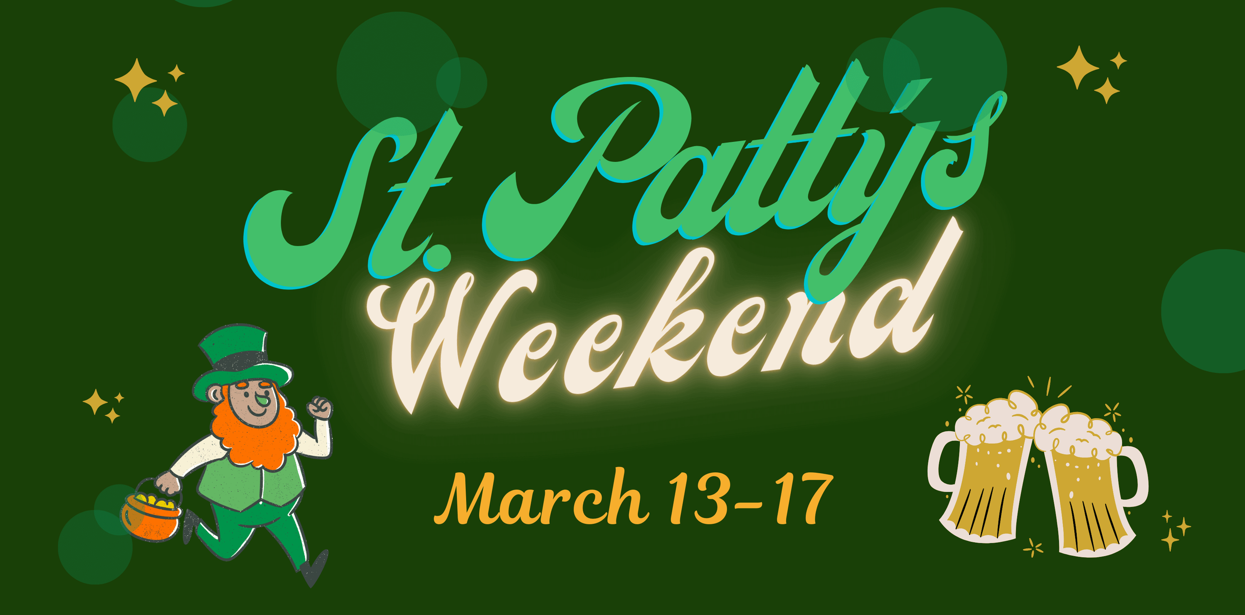 St Patty's Day 2026 Specials at Voodoo Cellar Boise