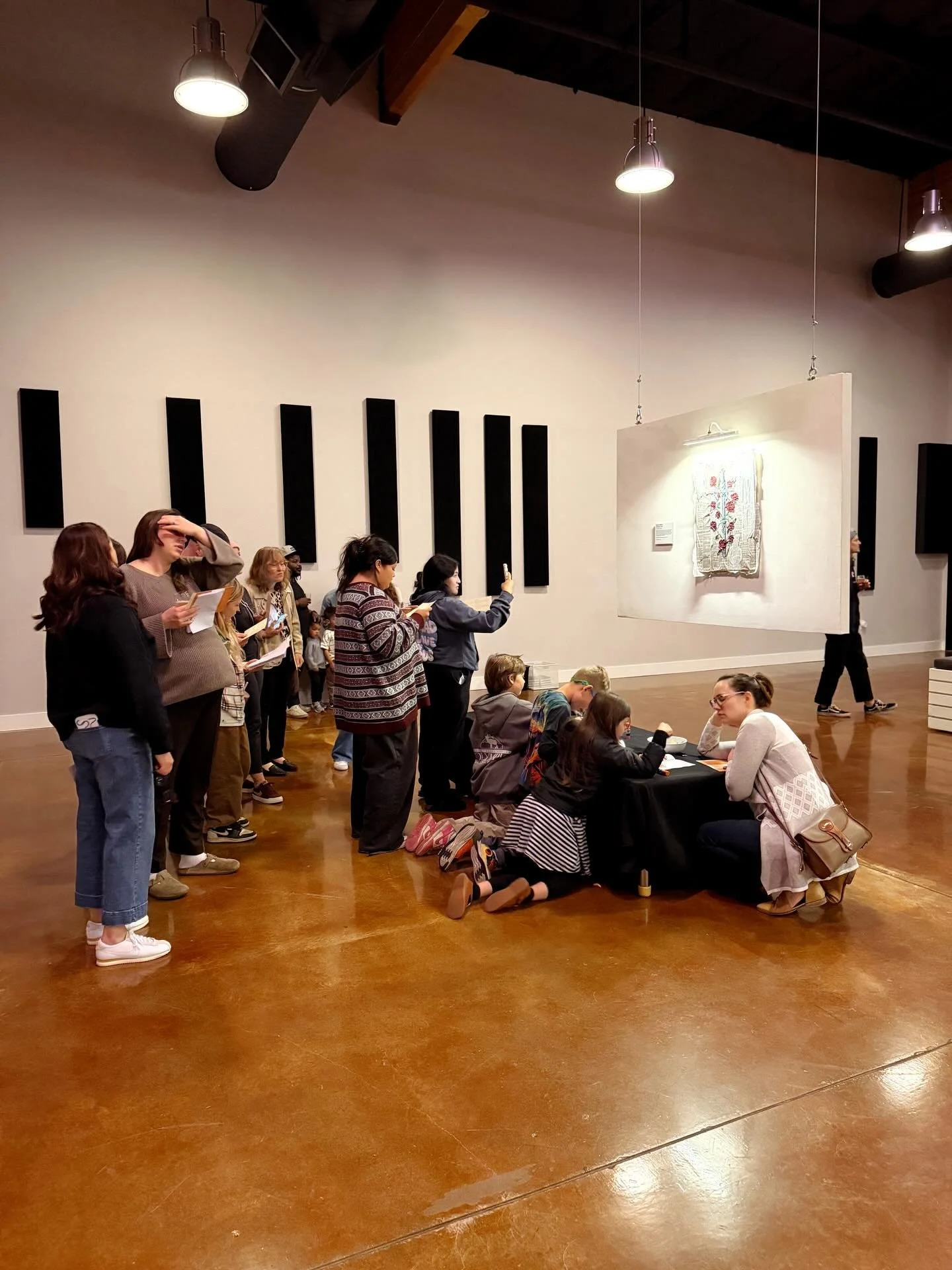 Some sweet moments from Stations of the Cross last Sunday. &hearts;️ Looking forward to seeing you all on Easter Sunday!