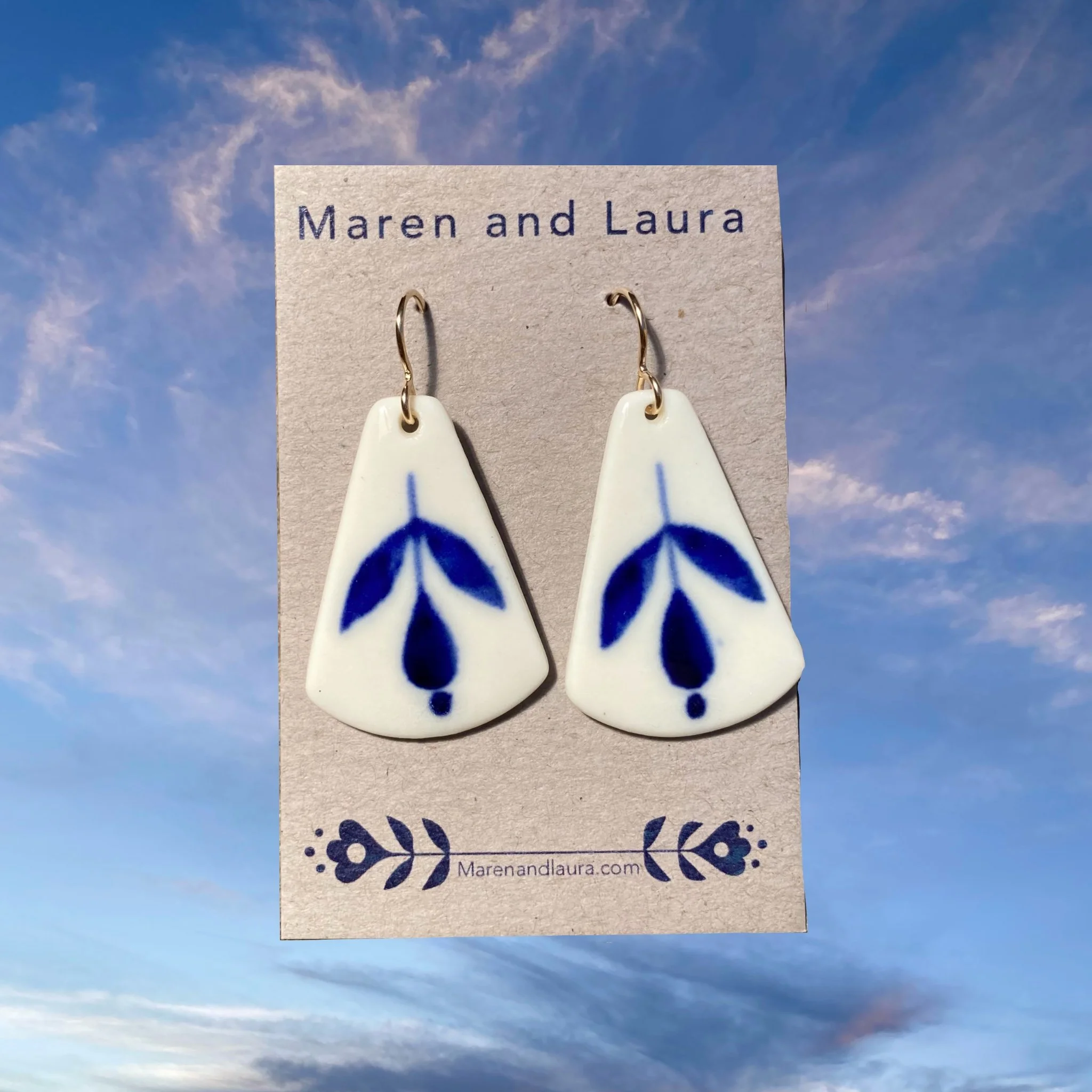 Teardrop Earrings - Small no.1