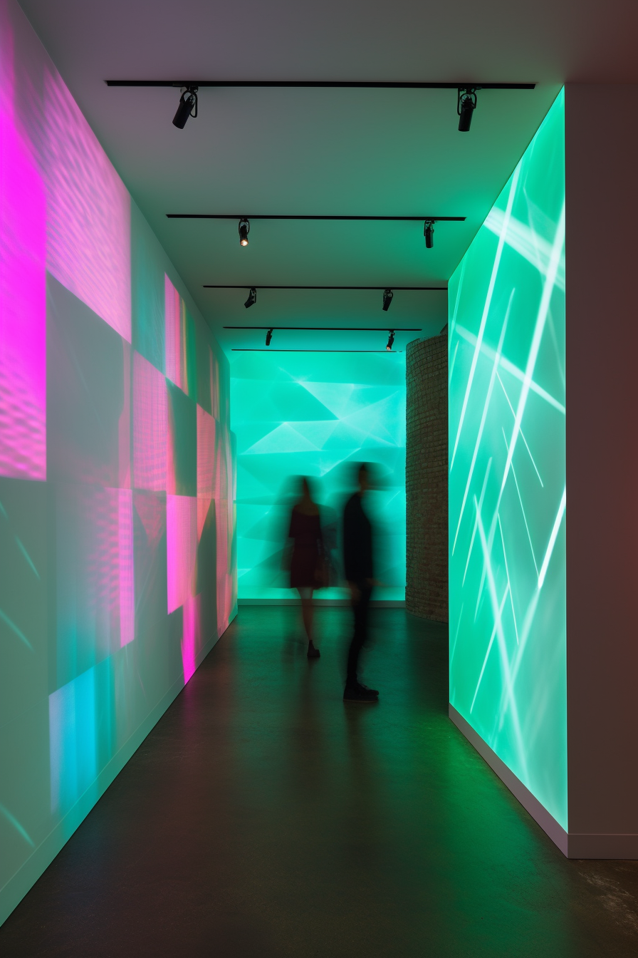 Discover captivating projection and interactive light installation that will transform your architectural space, curated by Josh Sundby in Minneapolis. Elevate your space today with our unique and immersive art, leaving your audience captivated and e