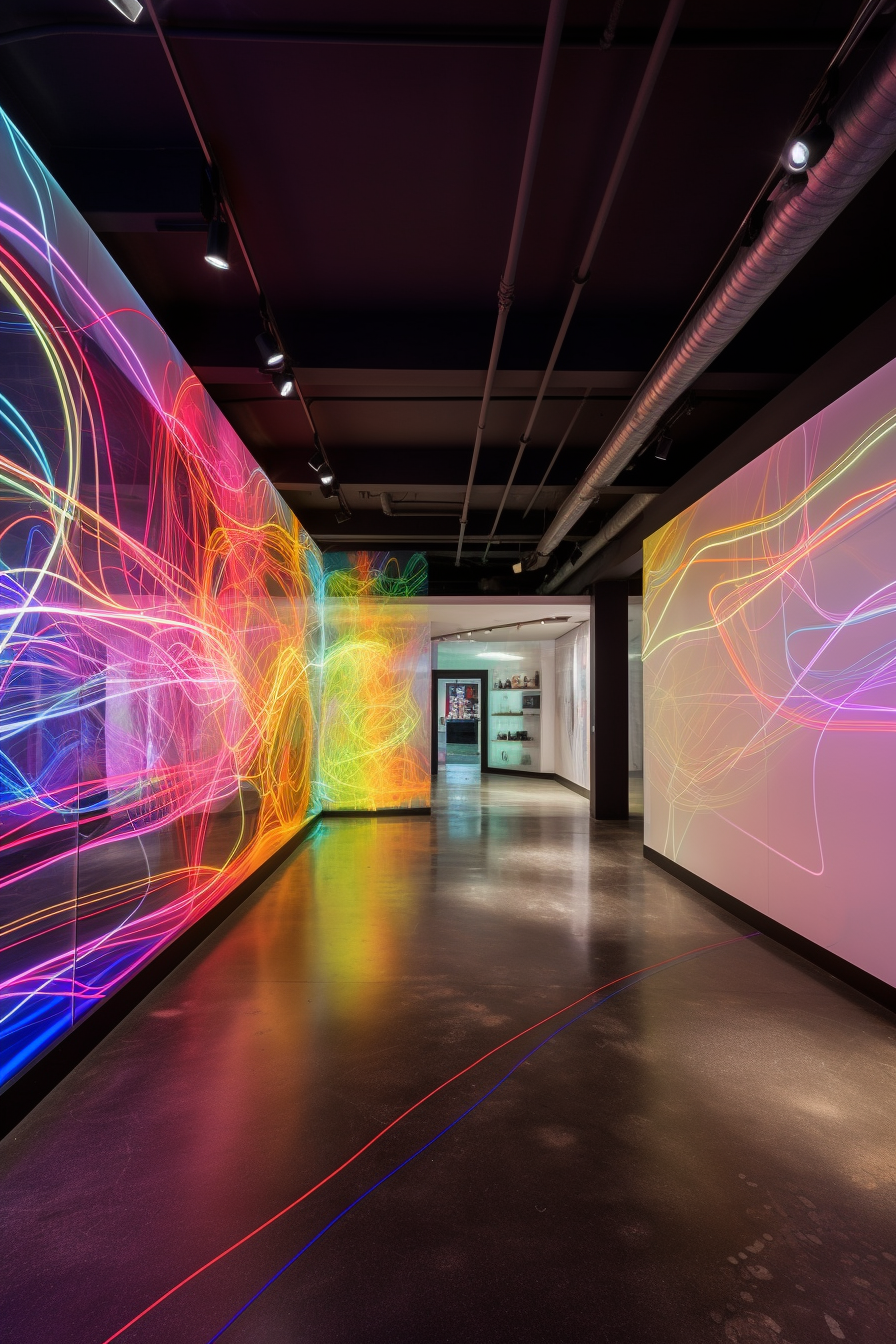 Experience transformative retail spaces with custom projection installations by artist Josh Sundby in Minneapolis. His unique approach to projection and multimedia installations delivers captivating immersive experiences that transport you to another