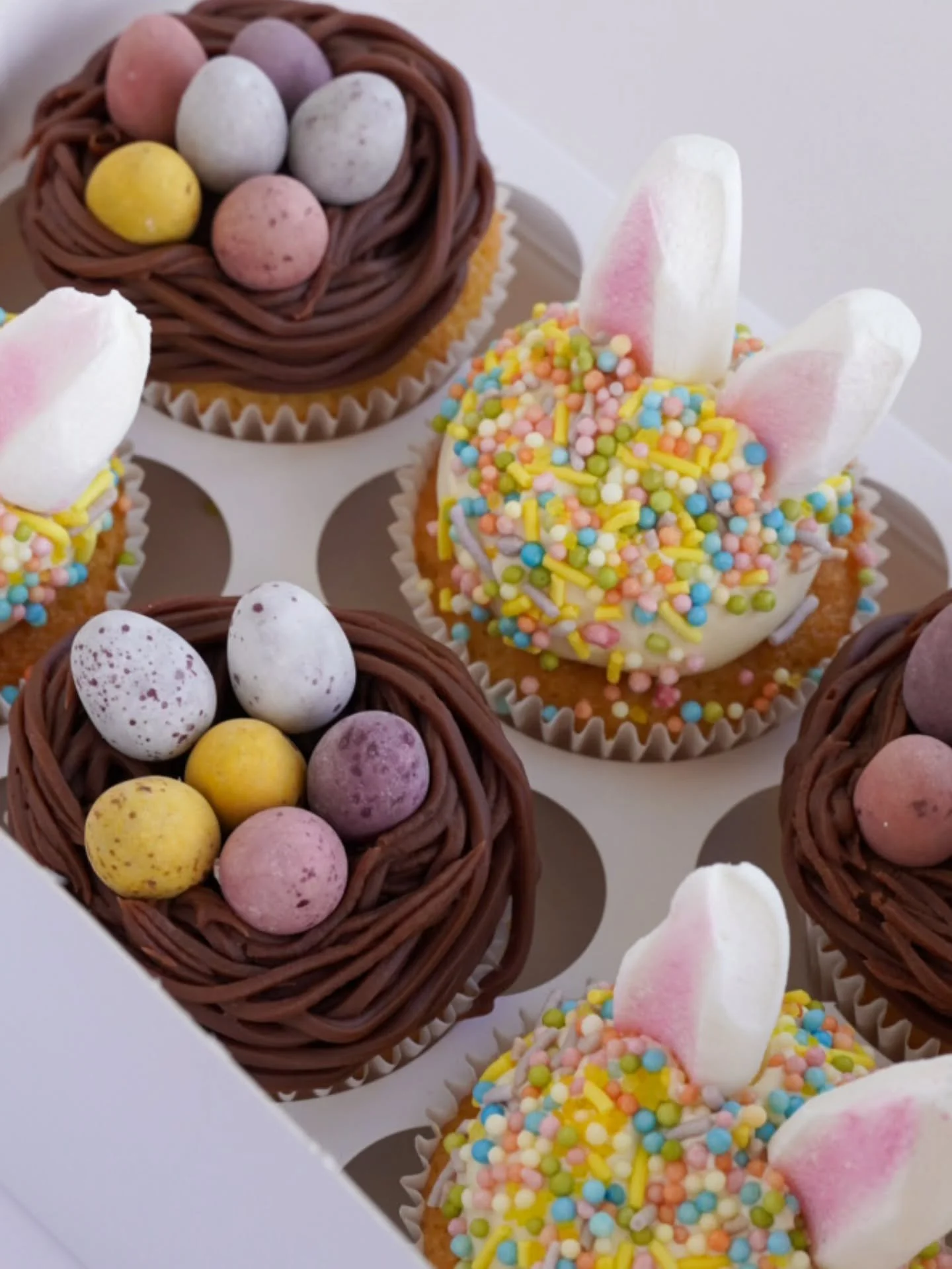 Cutie Easter themed cupcakes available all week 💜💜

#eastercupcakes #nzcake #aucklandcupcakes