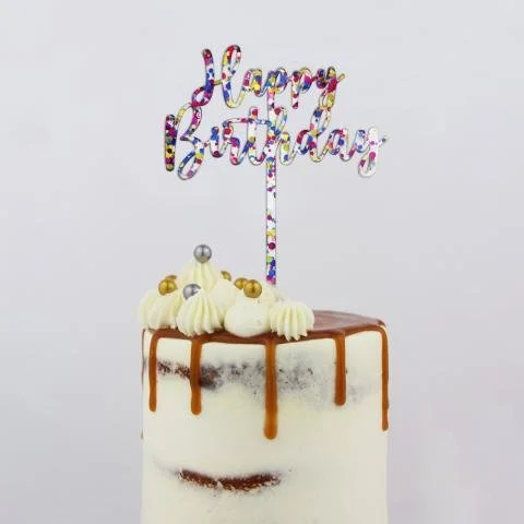 Happy birthday Topper