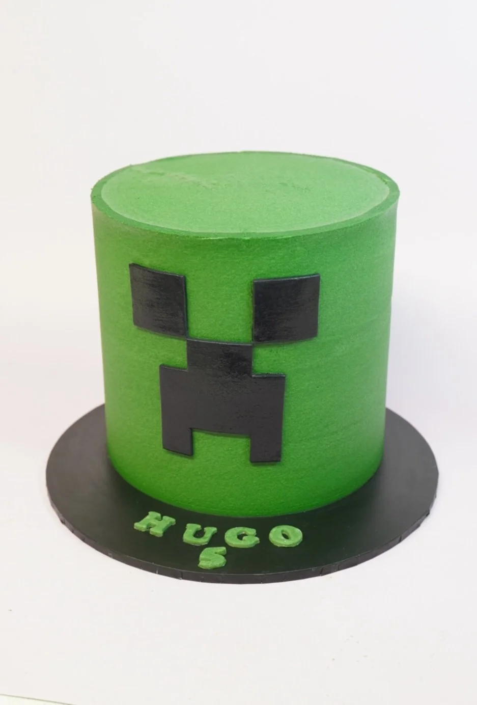 Minecraft Creeper Celebration Cake