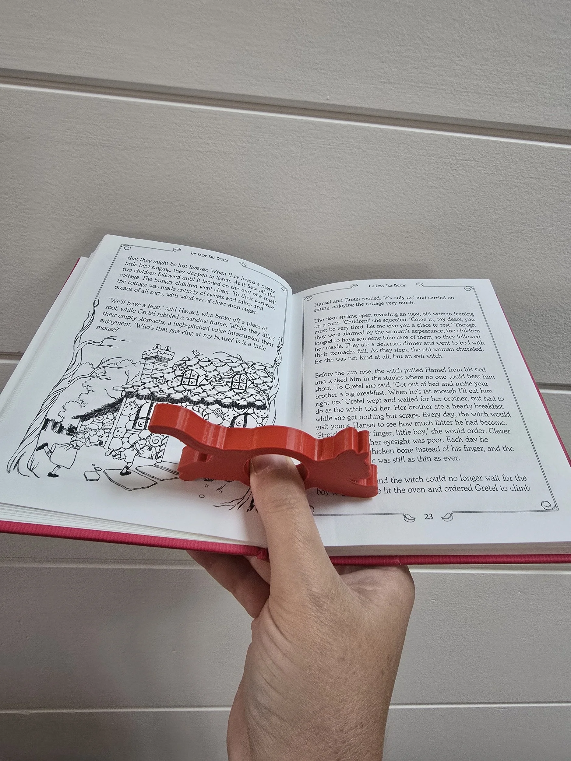 Book page holder - cat - $3