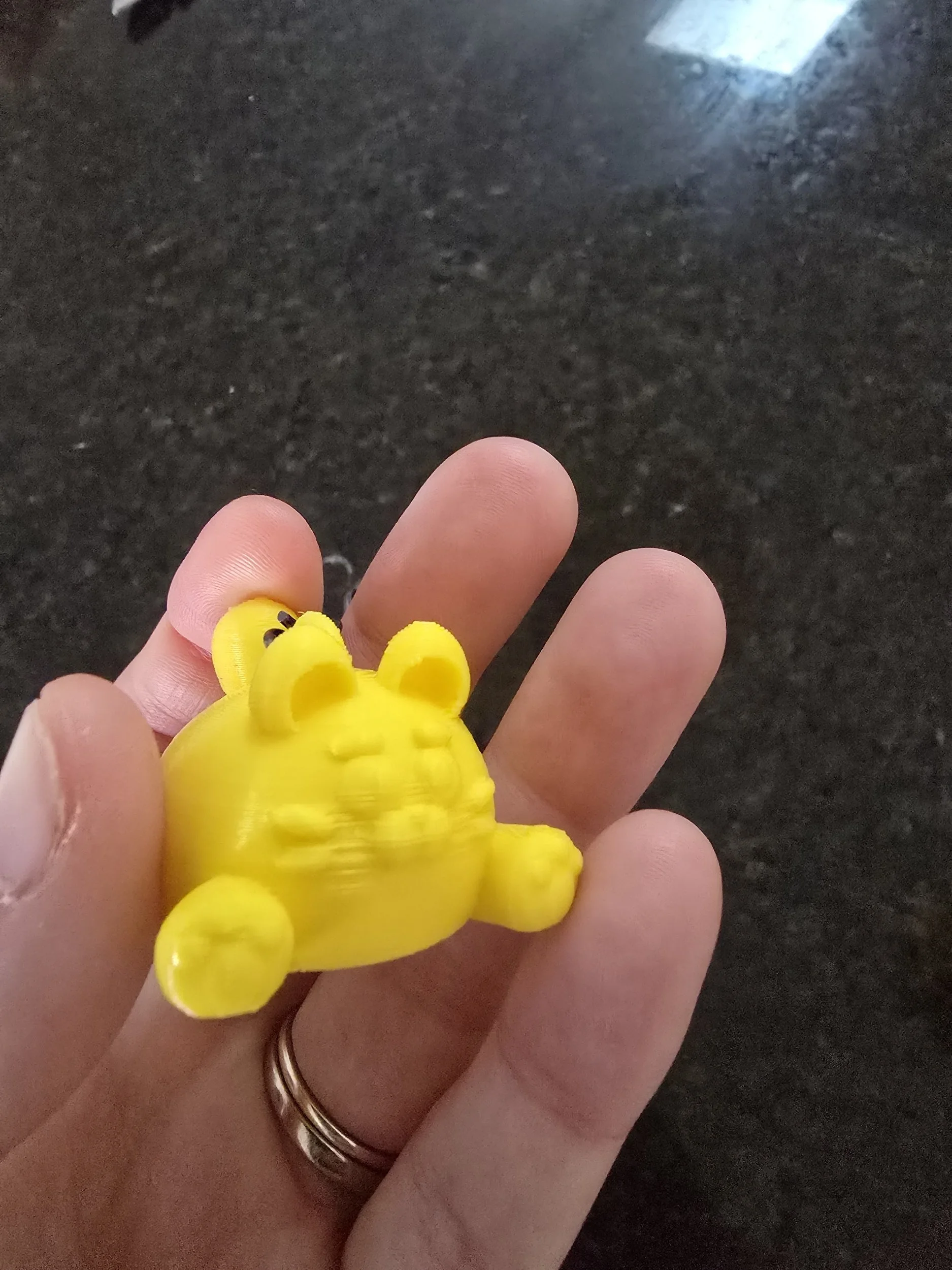 Cute yellow cat keyring (probably best for an adult as he has balls lol) 