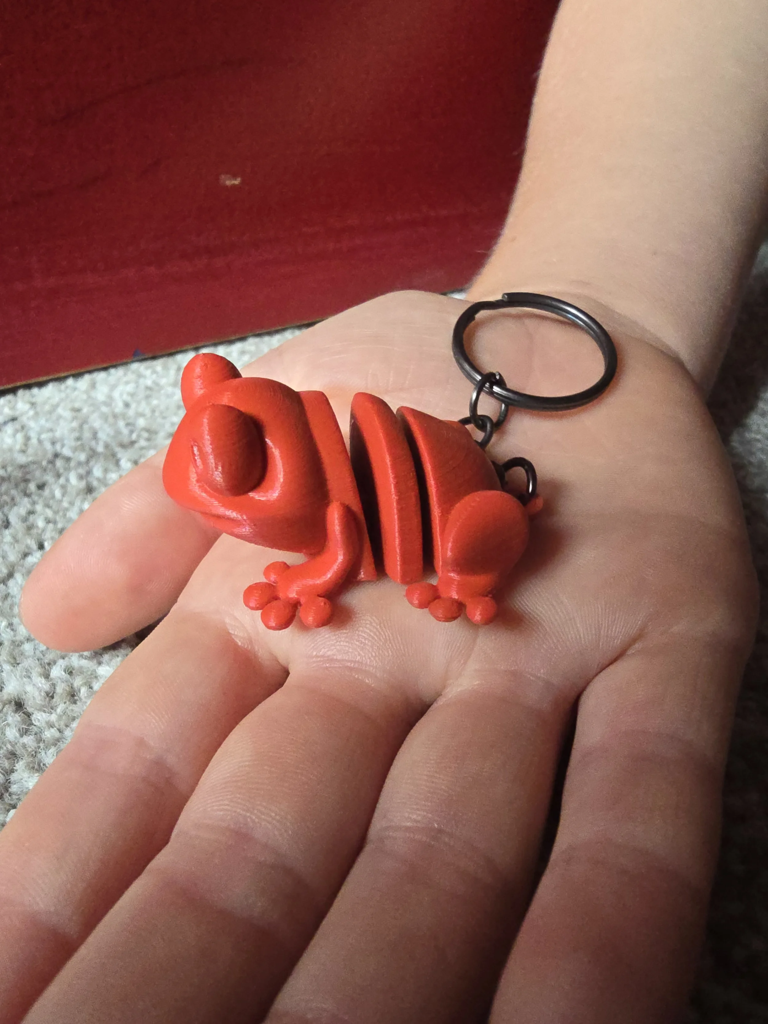 Frog keyring $3