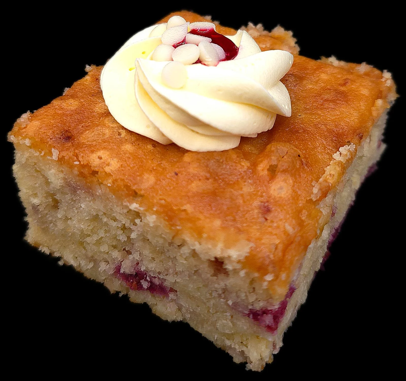 Raspberry White Choc Cake