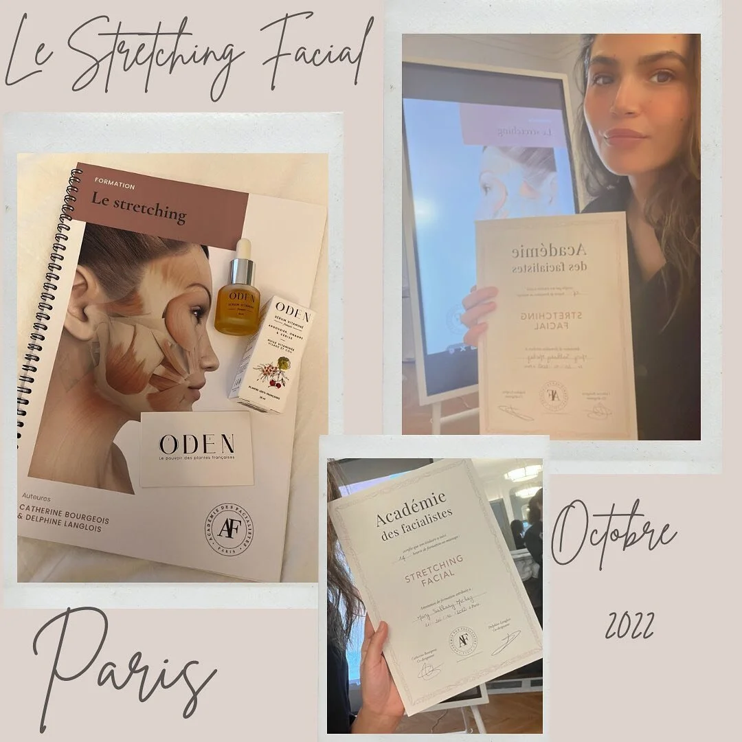 Module Stretching Facial valid&eacute; ✅ 

Form&eacute;e par @nidalya_fr , merci merci merci Pauline pour cette belle formation et pour l&rsquo;accompagnement dans l&rsquo;apprentissage de ce massage magnifique. 

Et on n&rsquo;oublie pas ce magnifiq