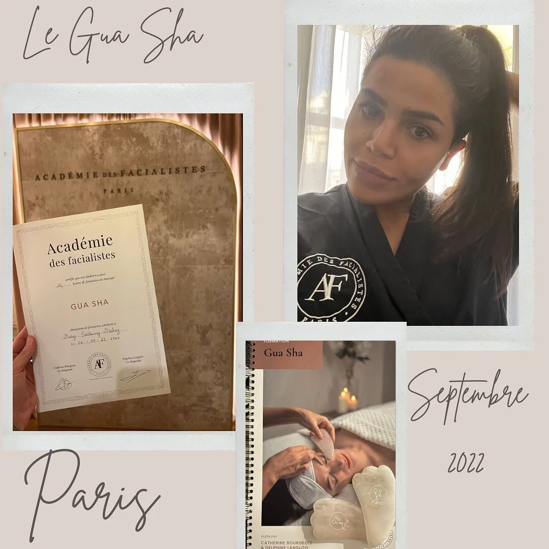 Formation Gua Sha valid&eacute;e ✅ #Septmbre2022 

J&rsquo;ai eu beaucoup de chance d&rsquo;&ecirc;tre form&eacute;e par la meilleure des facialistes @delphinelanglois.facialiste 🫶🏼
Merci &agrave; l @academiedesfacialistes de m&rsquo;aider &agrave;