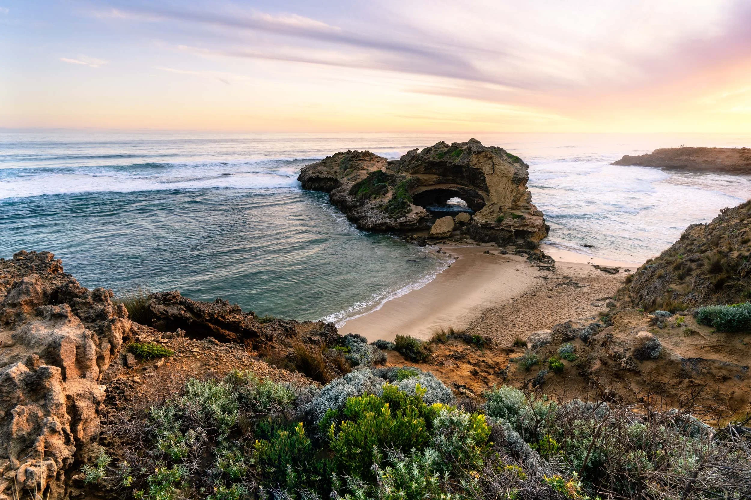 Sunset Over London Bridge On The Mornington Peninsula.jpg