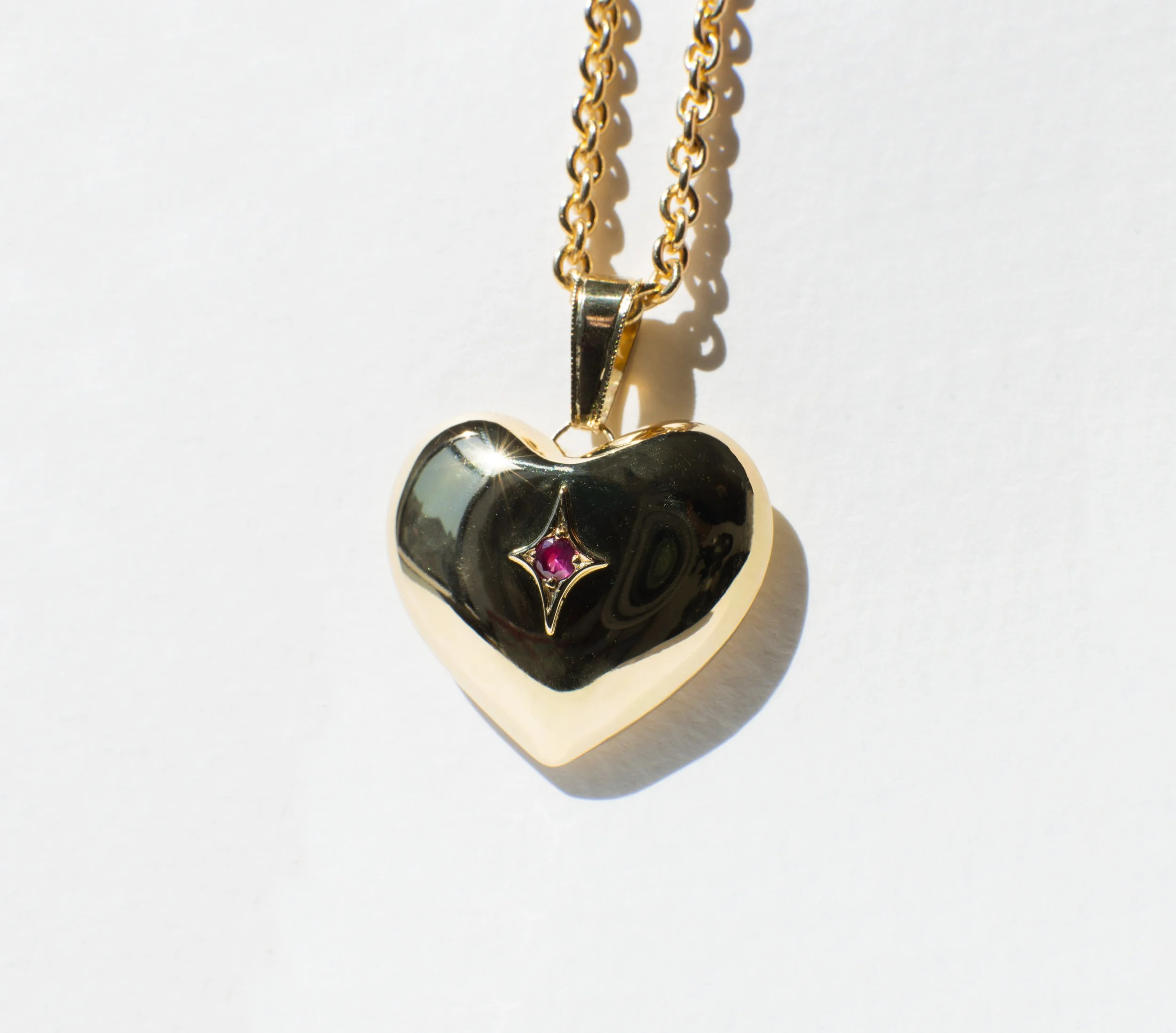 Bleeding Heart Brooch