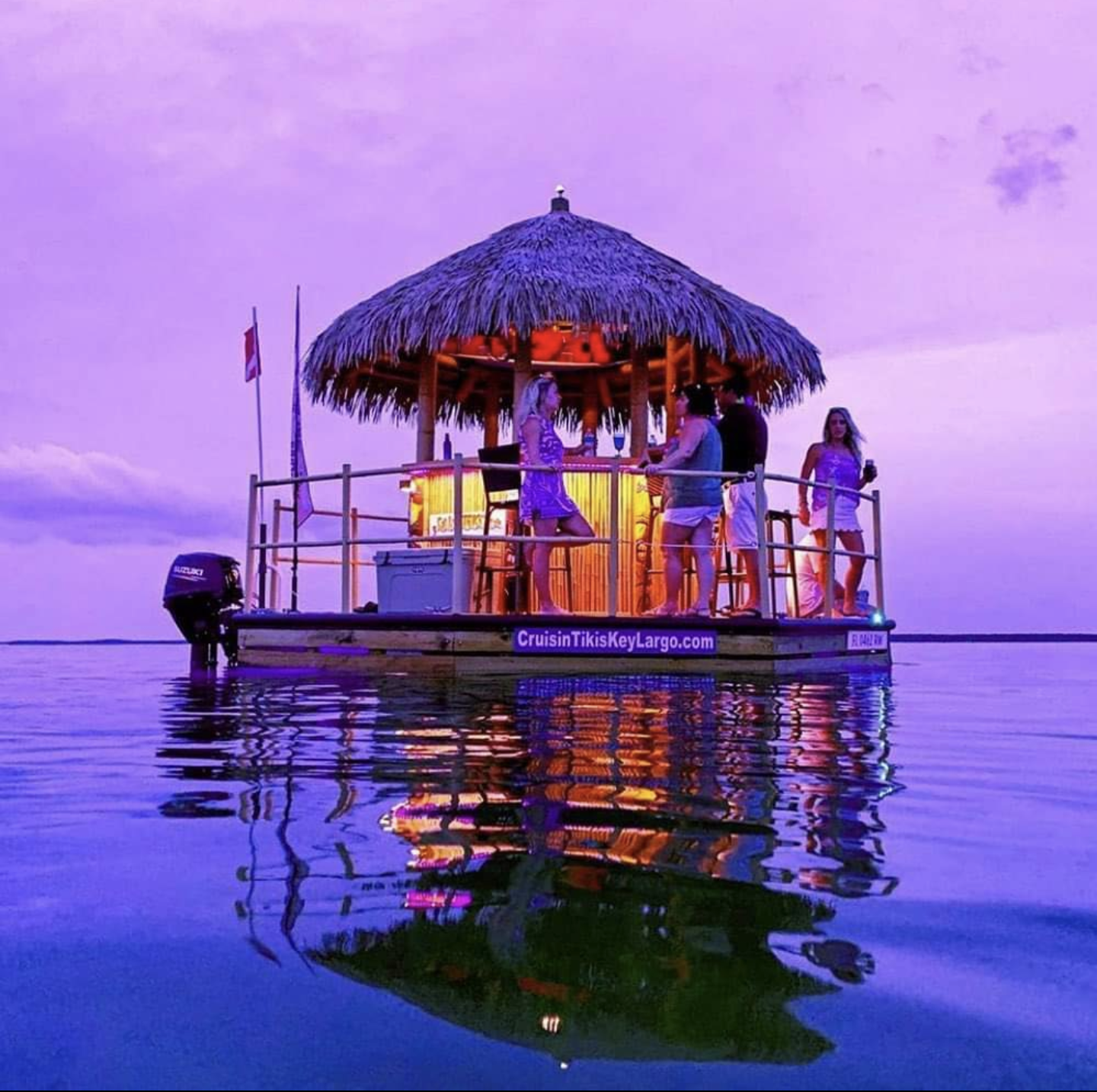 Cruisin' Tikis Cape Coral Floating Tiki Bar Cape Coral Florida Thing to do Cape Coral
