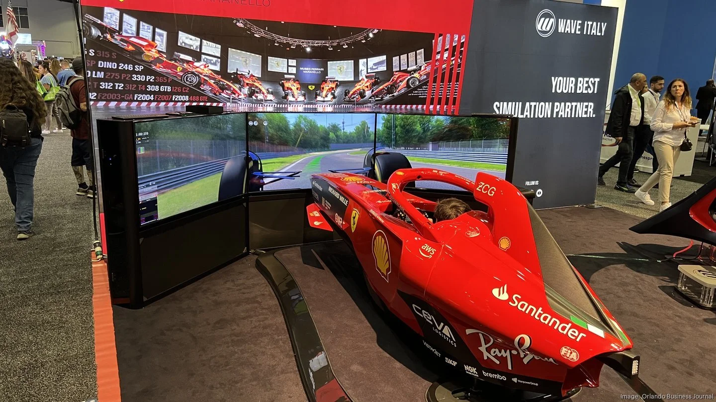 Simulation makes big showing at Orlando’s IAAPA Expo 2023