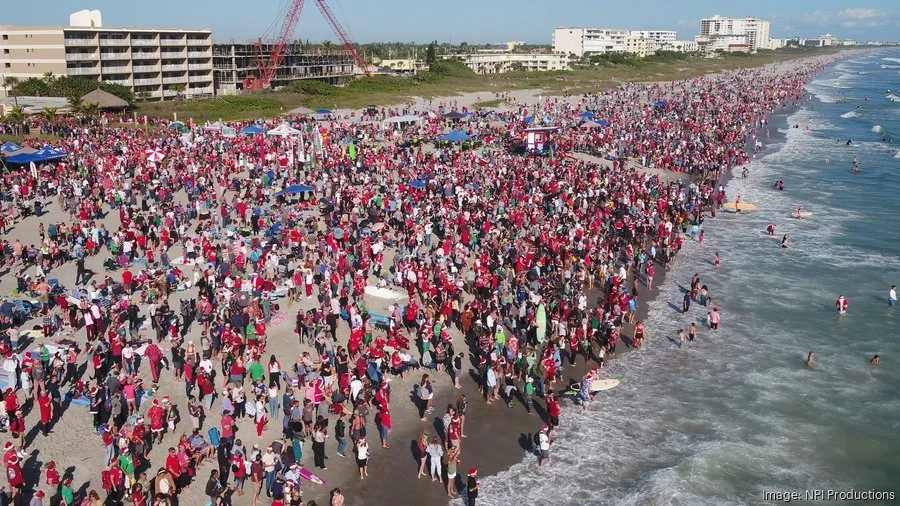 Surfing Santas not just a passing wave for Brevard County