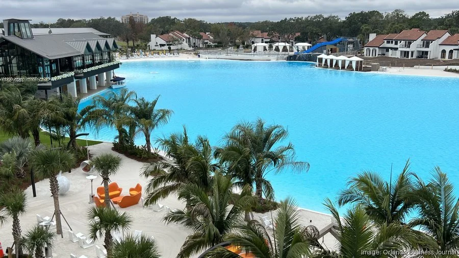 20 acres of inland beach a big draw for new Evermore Orlando Resort