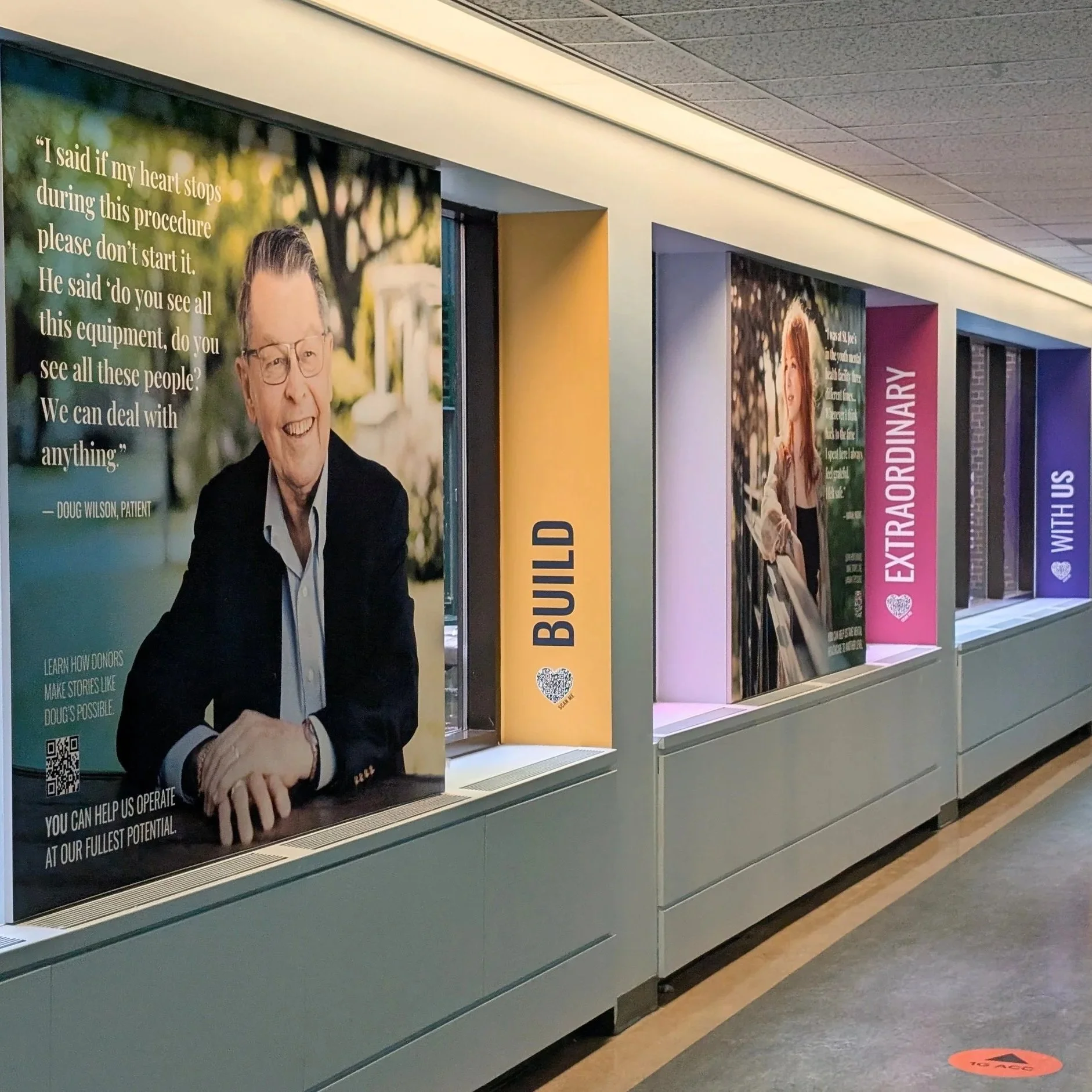  IN HOSPITAL BRAND REFRESH   branding, environmental design