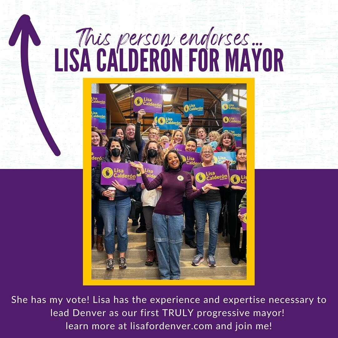Want to share your support with your friends and family? Repost this graphic to show the world you support the progressive frontrunner for Mayor!