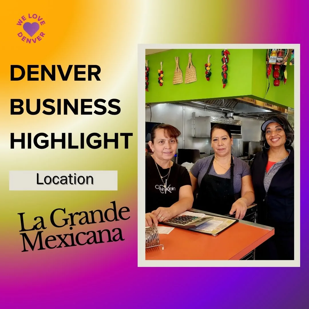 Wouldn&rsquo;t be right to end a great hike without a great meal!
Stop by La Grande Mexicana Taqueria on W 32nd Ave in Denver - amazing eats and the loveliest staff. 10/10 recommend!

#WeLoveDenver #WLD 💜