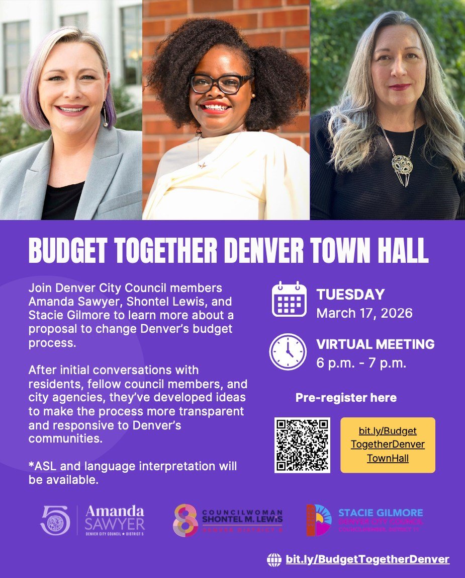 Budget Together Denver Town Hall