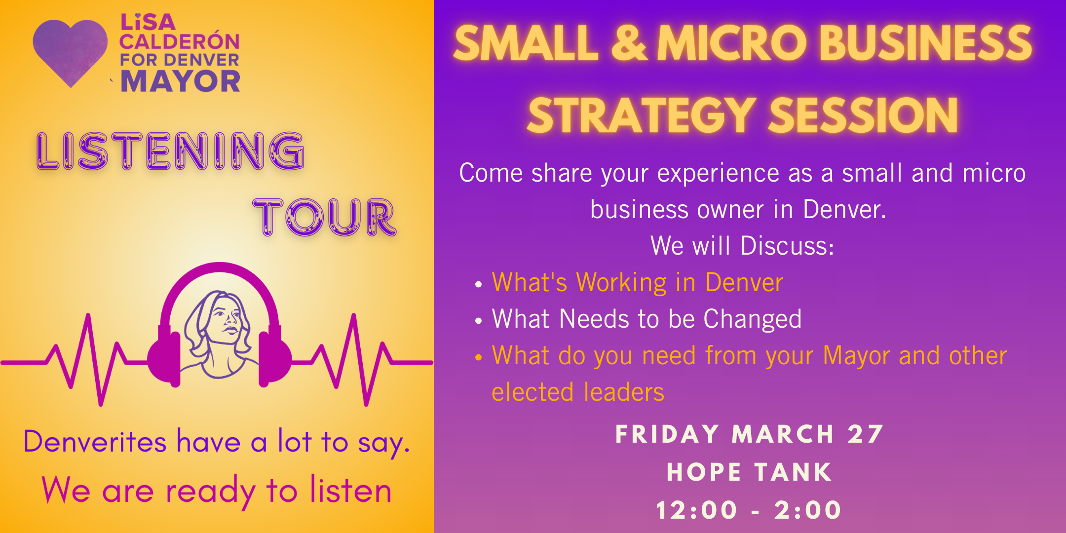 Small and Micro Business Strategy Session