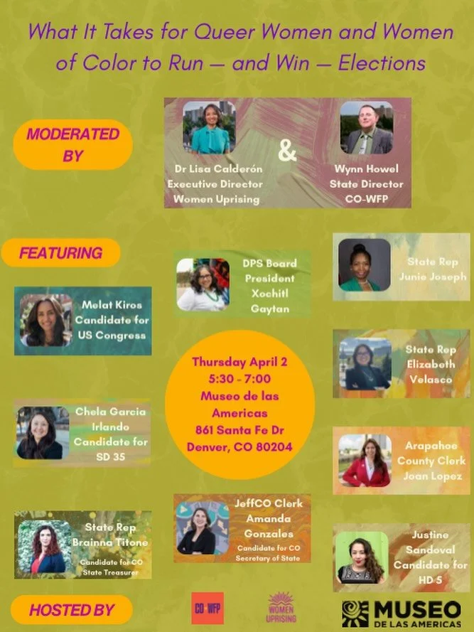 Join us for an important conversation on race, politics, and gender &mdash; and what it truly takes for queer women and women of color to run and win elections. Registration link in bio! 💜