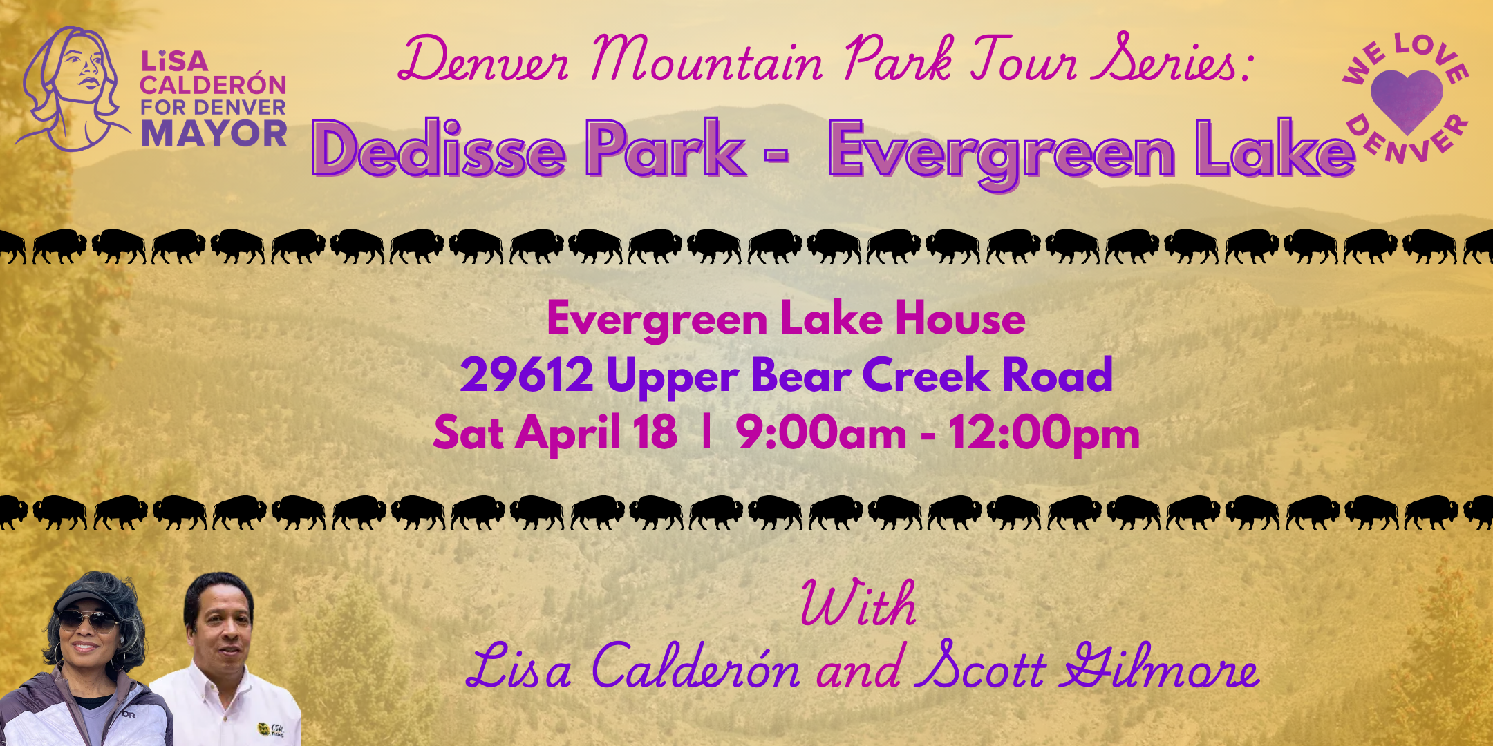 Denver Mountain Parks Tour - Evergreen Lake