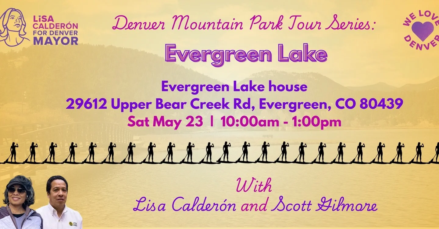 Fresh air, mountain views, and community connection 🌲⛰️ Join us for the Denver Mountain Park Tour Series at Evergreen Lake House. Link in bio to register! 💜

#Denver #EvergreenLake #ColoradoOutdoors #DenverMountainParks  #WeLoveDenver