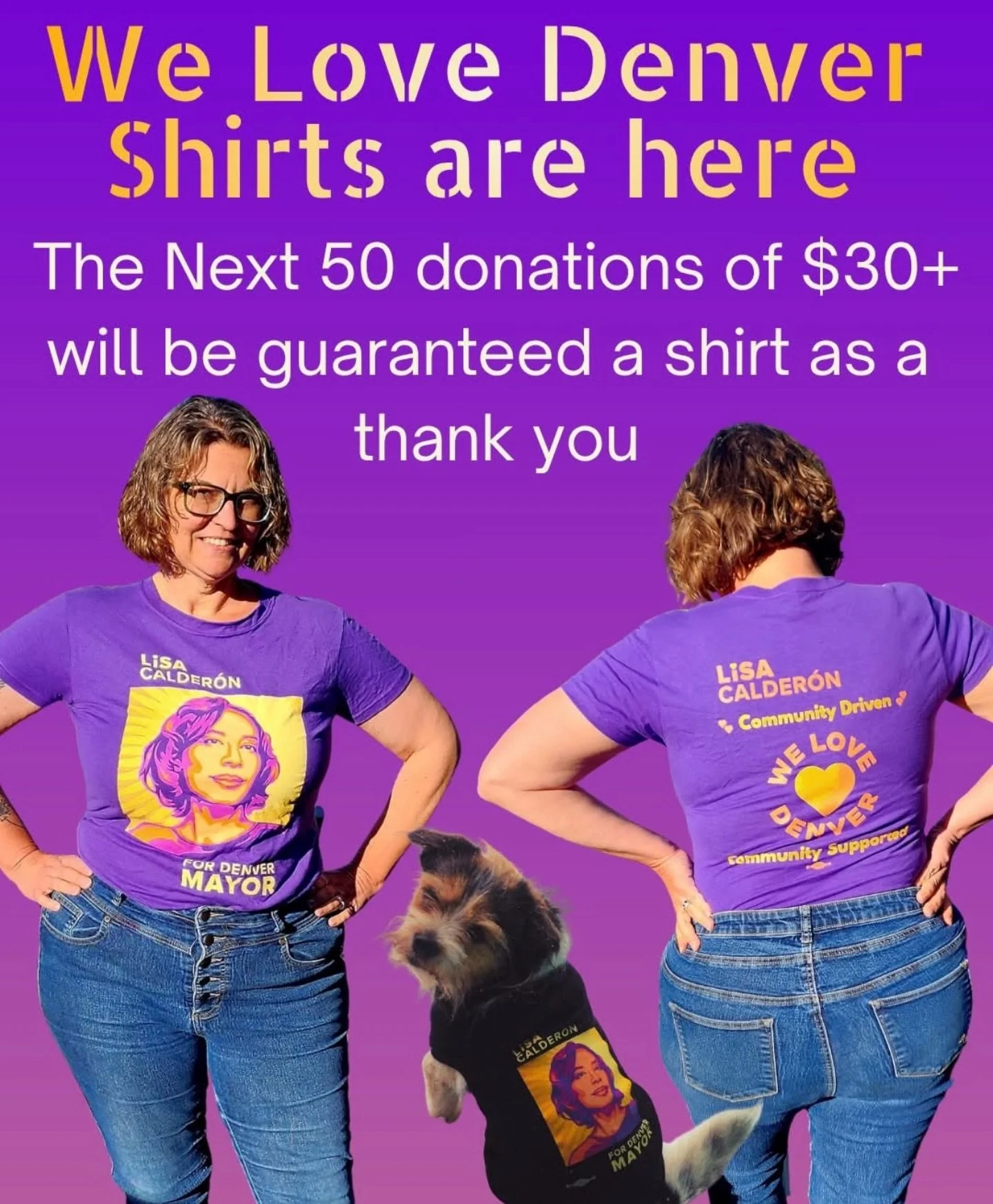 Donation link in bio! 💜