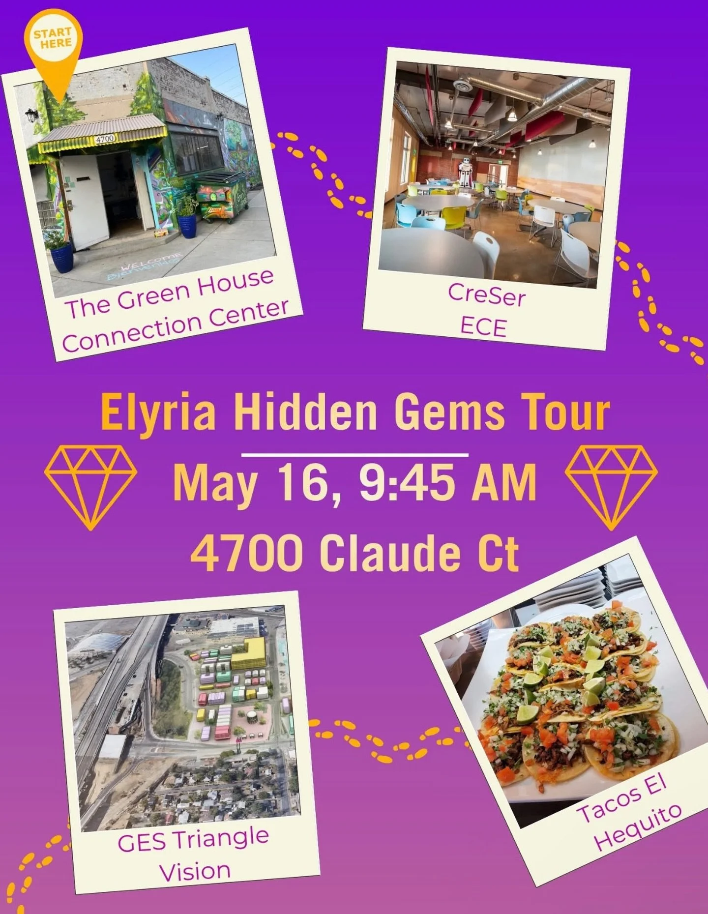 Be sure to join us this Saturday for our first-ever Hidden Gems Walking Tour. We are so excited to kick this series off in the historic Elyria Neighborhood. Local experts and community leaders will join us and share what makes Elyria so special! Our 