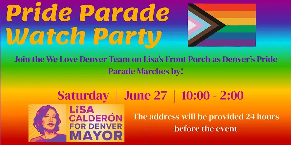 Denver's Pride Parade Watch Party