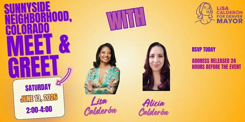 Sunnyside Meet and Greet with Alicia Calderón 