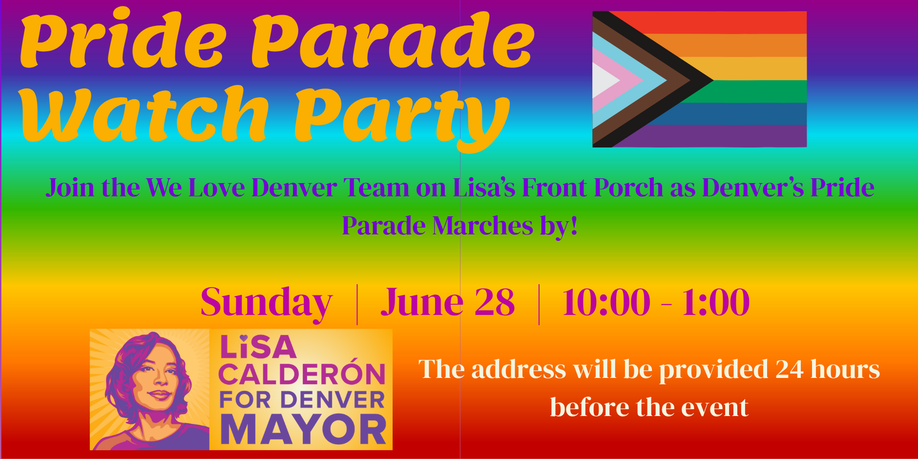 Denver's Pride Parade Watch Party
