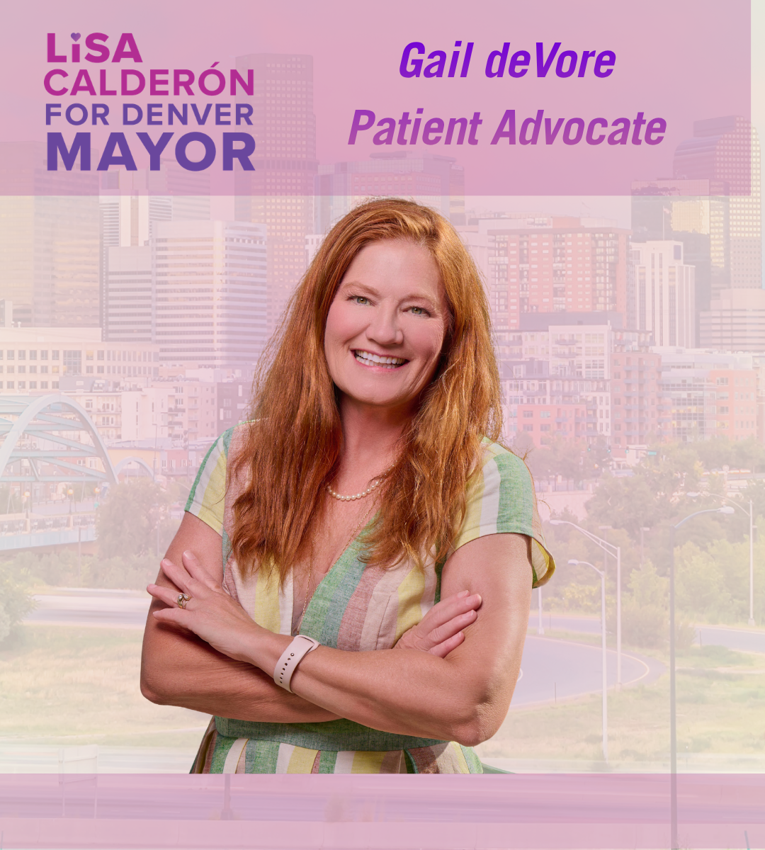 Lisa Calderón has already proven she is capable of being the leader Denver wants and needs.  Her leadership throughout her career in supporting residents of Denver has demonstrated her ability as a leader that Denver deserves.  She knows the heart an