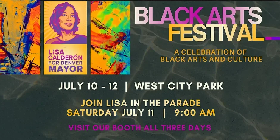 Join Team Lisa at the Colorado Black Arts Festival