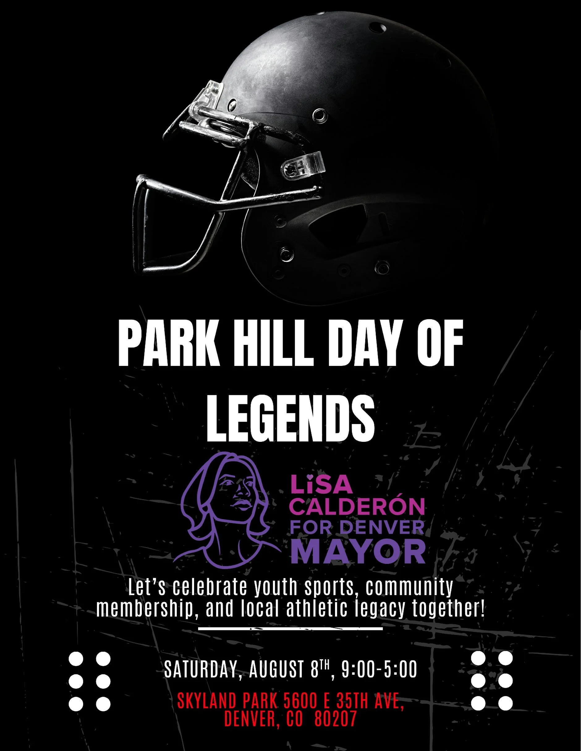 Join Team Lisa for Park Hill Day of Legends