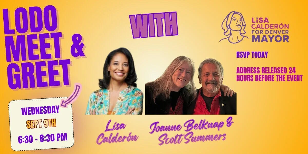 Joanne's &amp; Scott's Party supporting Lisa for Denver Mayor