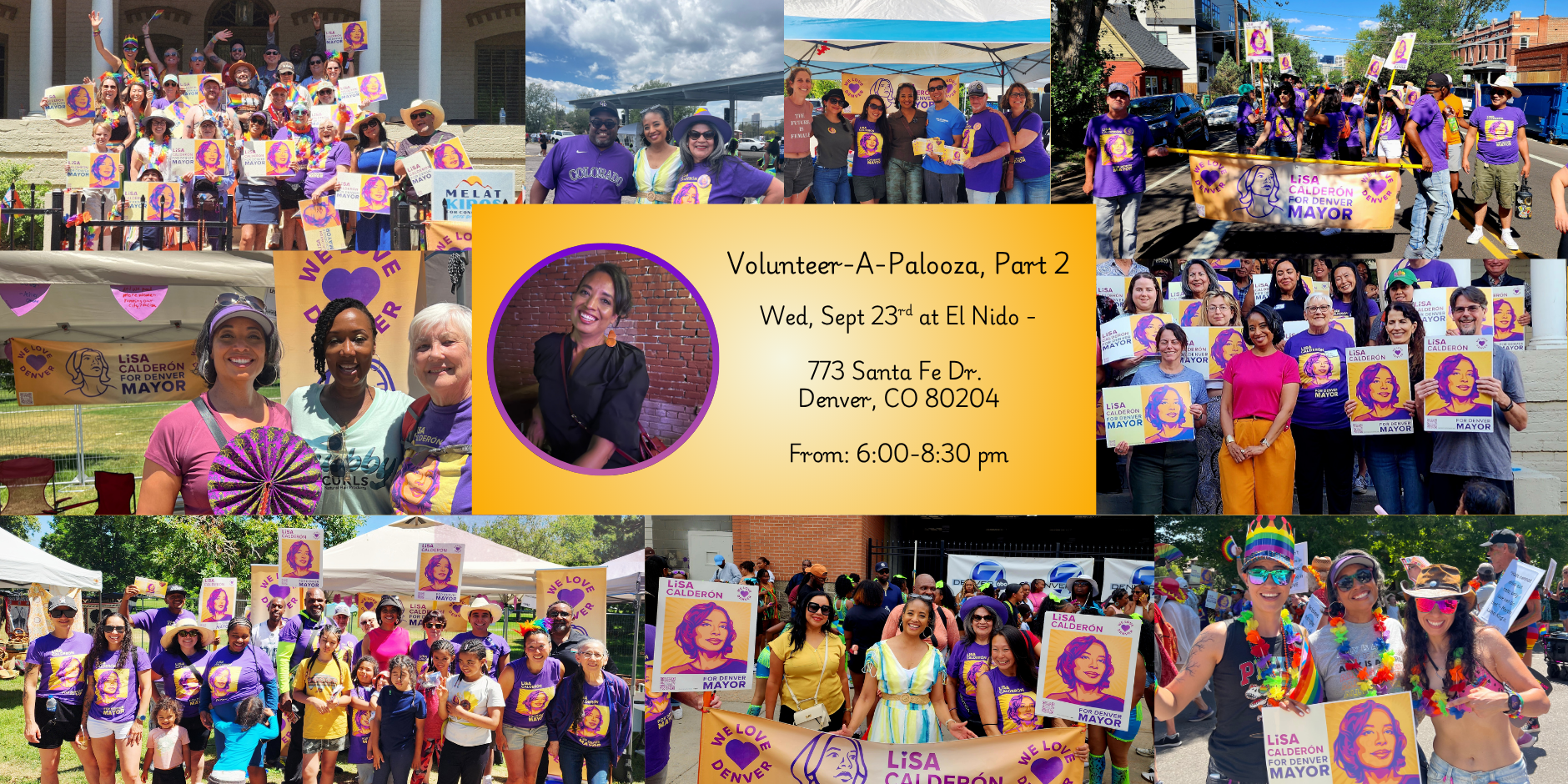 Join Team Lisa for Volunteer-A-Palooza, Part 2
