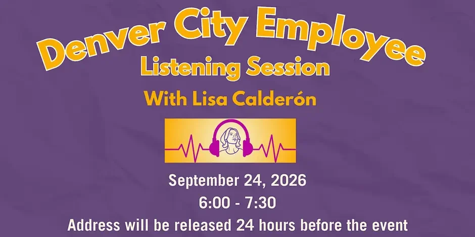 Denver City Employee Listening Session with Lisa Calderón