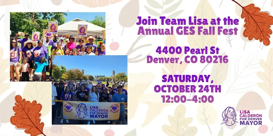 Join Team Lisa at the Annual GES Fall Fest
