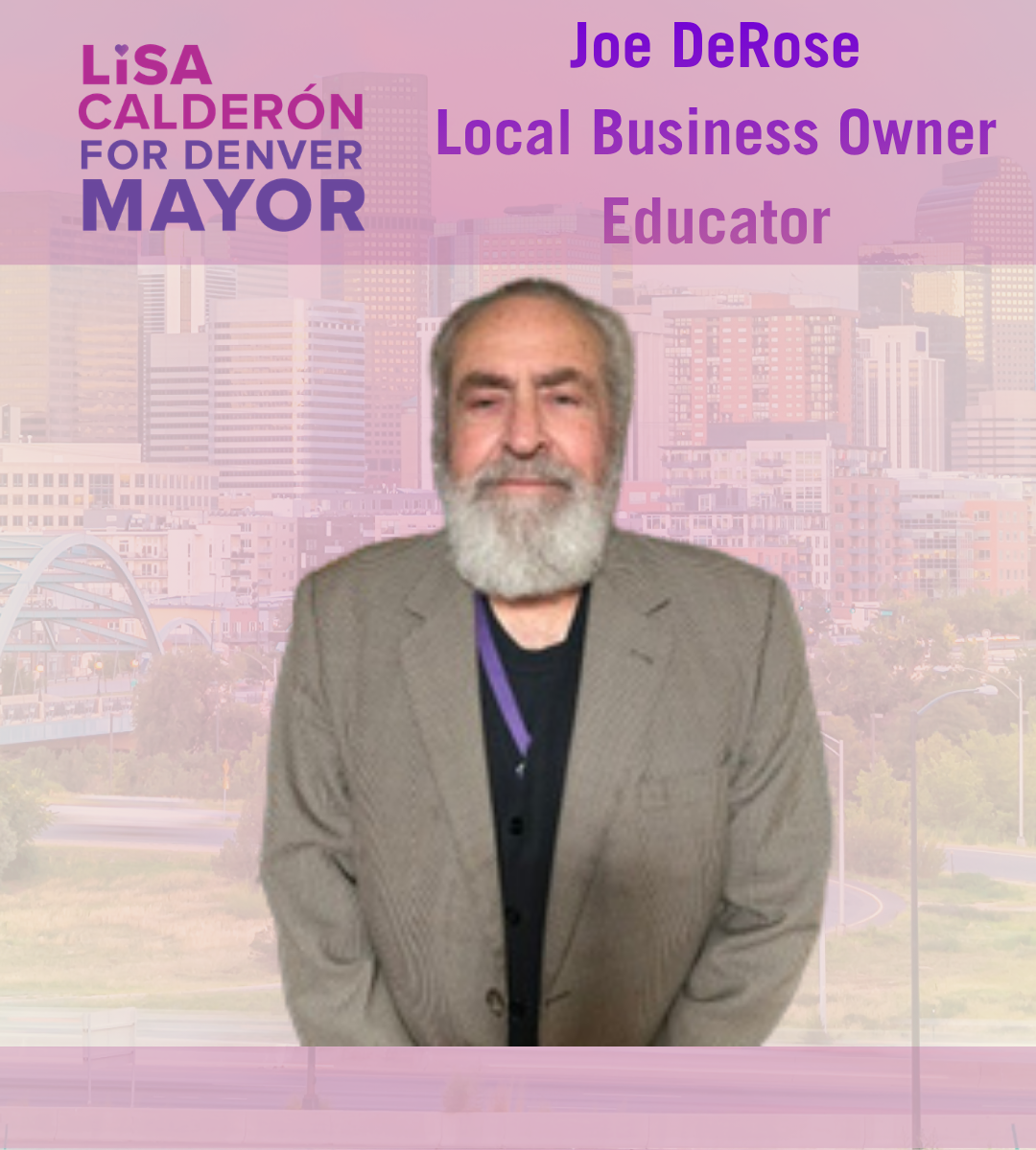 Lisa Calderon is the most qualified candidate to become the Mayor of Denver. Character counts. Her passion, vision, and competence are top shelf.  Her credentials speak volumes. Her experience as a professor,  lawyer, community leader, and volunteer 