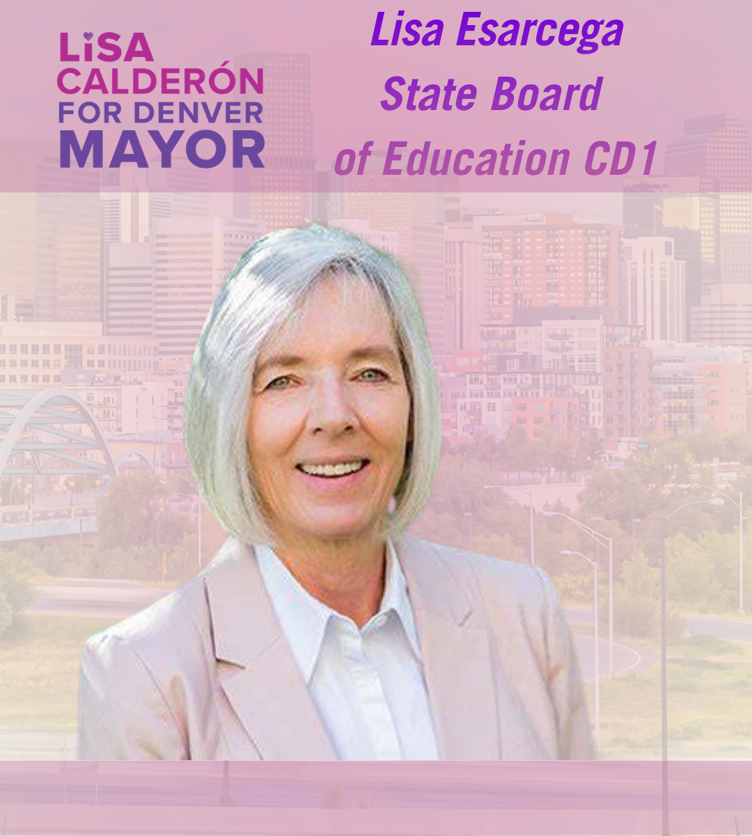 Lisa and I share a fundamental conviction: that the systems we build must serve the people who need them most. We've both organized against the privatization of public education, for equity for English Language learners, and for equitable school fund