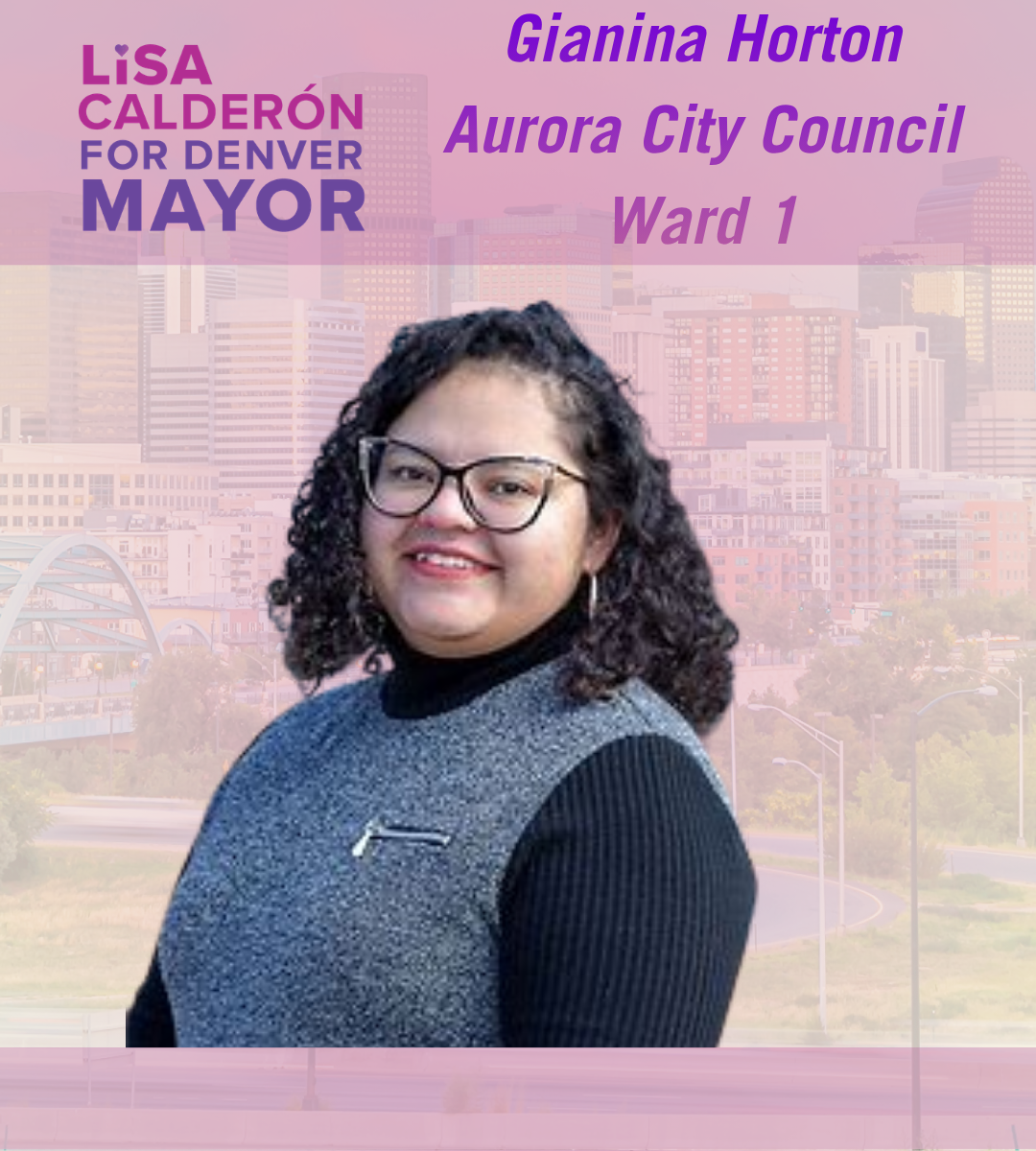 Lisa is a visionary leader who listens, acts, and delivers. She has the integrity and experience Denver needs to move forward. Her commitment to safer neighborhoods, crime prevention initiatives, and public safety accountability makes her the right c