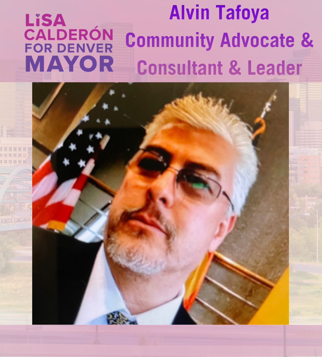 Maya Angelou reminded us  “When you learn, teach. When you get, give.”
I’ve seen Lisa Calderon live those values—showing up, lifting others, and building community.
I’m proud to endorse Lisa Calderon as our next Mayor. 