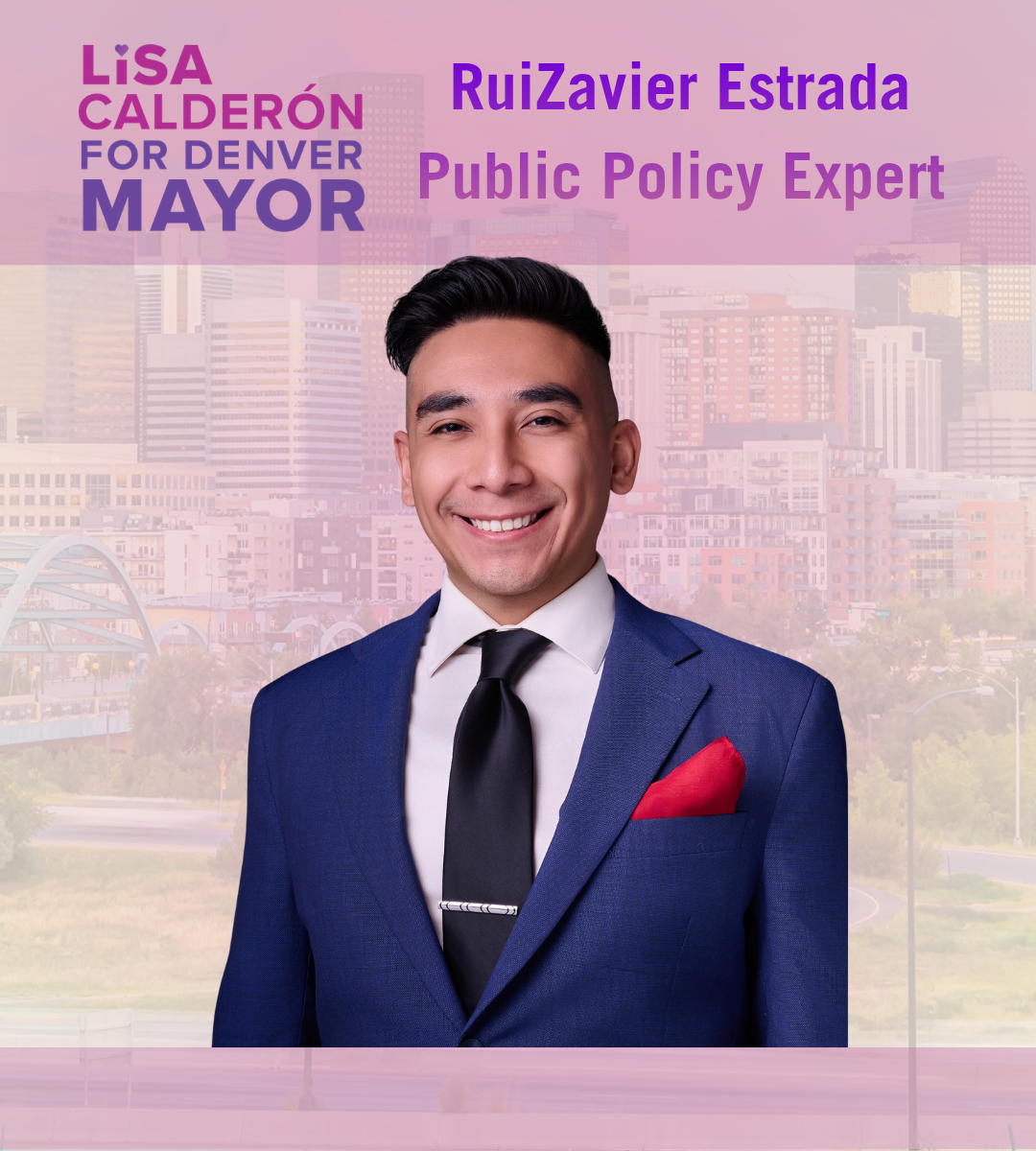 As a Denver native, I'm deeply inspired by Dr. Lisa Calderón's vision for our city.  She doesn't talk about change-she's making it happen.  I believe Dr. Calderón will create a Denver that thrives for young professionals, with abundant opportunities,