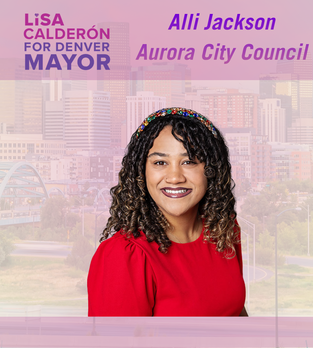 Lisa Calderón is the kind of leader Denver has been ready for.  Her deep commitment to community, thoughtful understanding of the issues, and tireless work ethic reflects a vision that puts people first.  She brings the clarity, compassion and determ