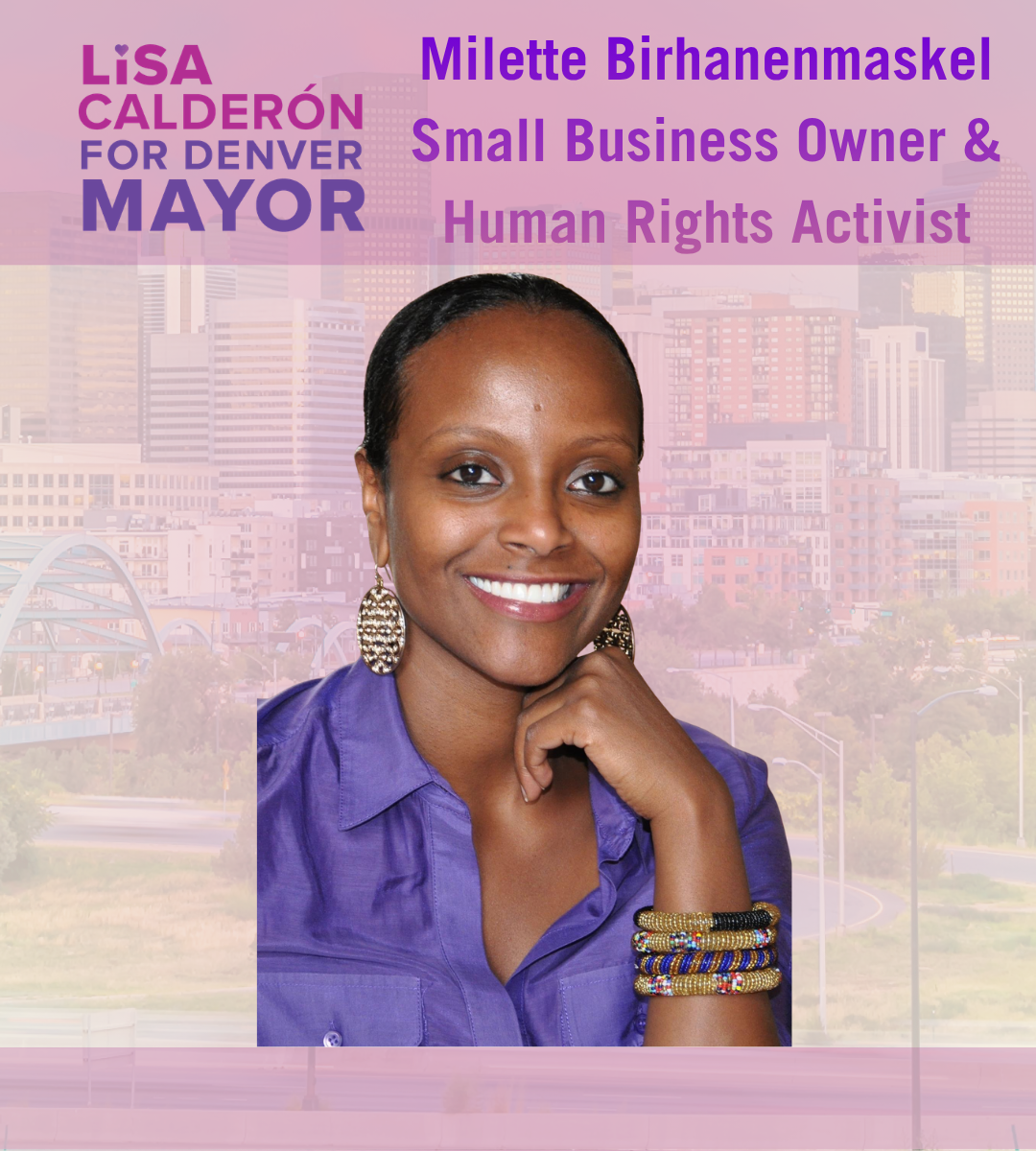 Integrity matters in leadership, and that's why I'm proud to support Lisa Calderón for Mayor of Denver.  AS the owner of Whittier Cafe, I've witnessed Denver change rapidly.  Rising costs and development pressures have made it harder for longtime res