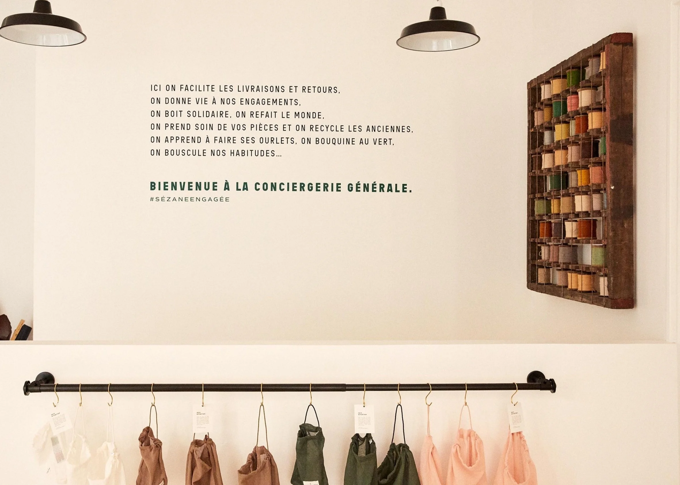 La Conciergerie Générale Sézane - Signalétique & Production