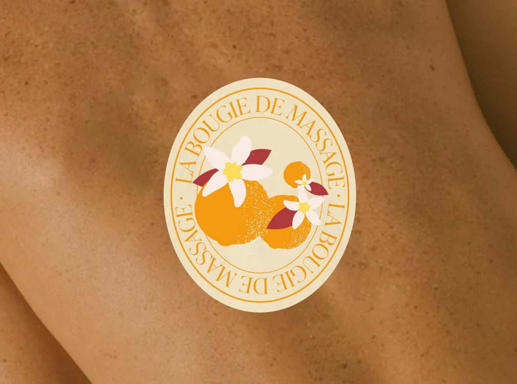 Bougie de Massage - Branding, Identité & Shooting